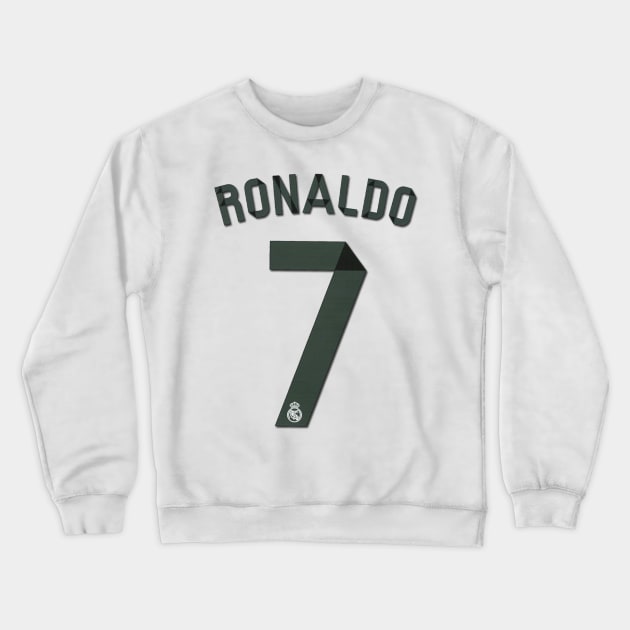 Ronaldo 7 Crewneck Sweatshirt by JPS-CREATIONS